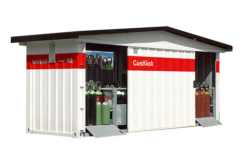 Linde gasskiosk