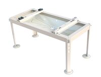 Passer til Blue river kondensatpanne | Illustrasjonsfoto